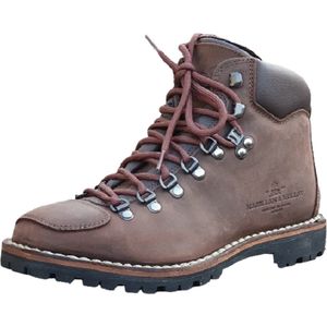 Motorschoenen MAGELLAN & MULLOY Adventure Biker Boot, Denver, Bruin met bruine stiksel, Maat 36, Dames, Verpakking (doos) kan licht beschadigd zijn