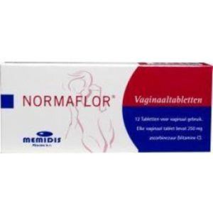 Normaflor - Vaginaaltabletten - 12st