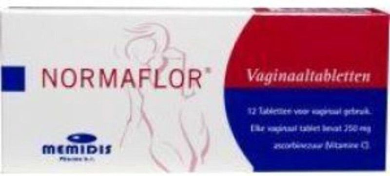 Normaflor - Vaginaaltabletten - 12st