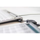 BakkerElkhuizen S-board 840 Numeric numeriek toetsenbord PC USB Licht Grijs, Wit