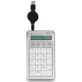 BakkerElkhuizen S-board 840 Numeric numeriek toetsenbord PC USB Licht Grijs, Wit