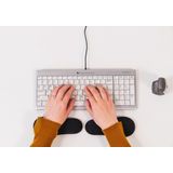 BakkerElkhuizen Goldtouch polssteun Rubber Zwart