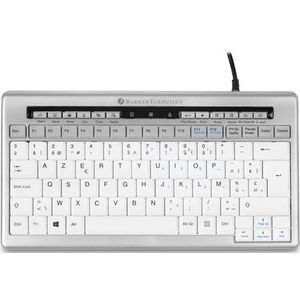 BakkerElkhuizen S-board 840 toetsenbord USB Brits-Engels Grijs