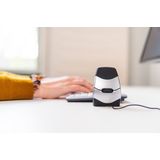 BakkerElkhuizen DXT 2 Precision Mouse muis Kantoor Ambidextrous USB Type-A Laser 2000 DPI