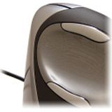 BakkerElkhuizen - Evoluent4 - Draadloze Ergonomische Muis - Zwart/Blauw/Zilver