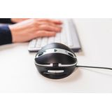 BakkerElkhuizen Oyster Mouse Wireless muis Kantoor Ambidextrous RF Draadloos Laser 1200 DPI