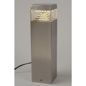LED lamp roestvrij buiten pillar 12v koppelbare - Tuinverlichting 12 volt