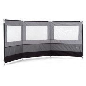 Uittrekbare windscherm oprolbare terrasscherm 1,4x3 m grijs | premiumXL