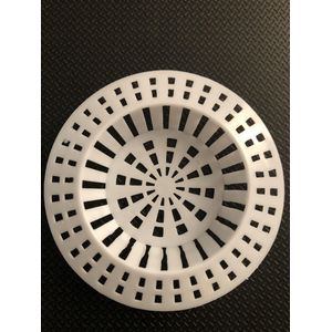 Gootsteen zeefjes 2 stuks plastic WIT