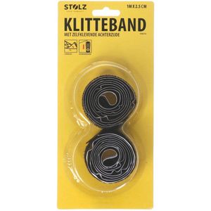 Klittenband 1 meter zelfklevend