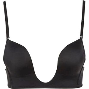 Magic - V-Bra - Push up Bh - Zwart - Strapless - Afneembare Bandjes - Lage Rug