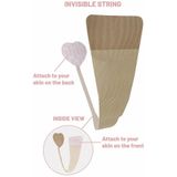 Magic - Onzichtbare String - Huidskleur - 4 Stuks - Voor Eenmalig Gebruik