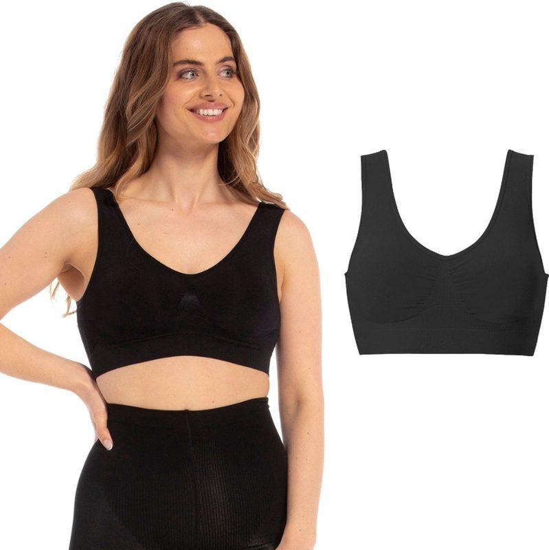 MAGIC Bodyfashion Comfort Bra Zwart Vrouwen - Maat L