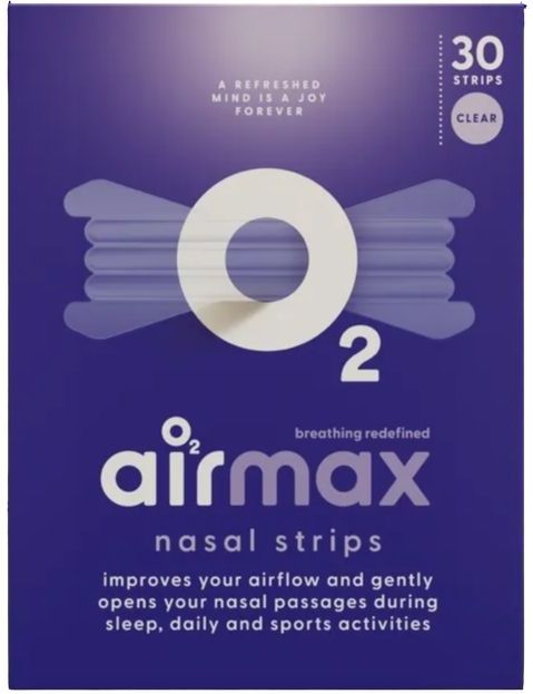 Airmax - Neusstrips - Clear - 30 Stuks - Medisch Hulpmiddel