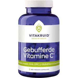 Vitakruid Gebufferde vitamine c 150 vegetarische capsules