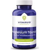 Vitakruid Magnesium Tauraat - met p-5-p de actieve vorm van B6 - 90 vegicaps
