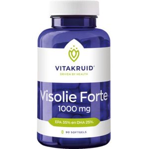 Vitakruid Visolie Forte 1000 mg EPA 35% DHA 25% 90 softgels