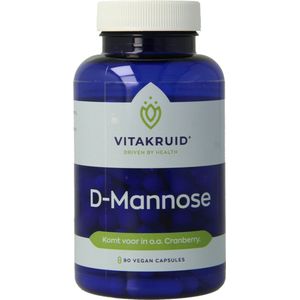 Vitakruid D-Mannose 500 90 vega capsules