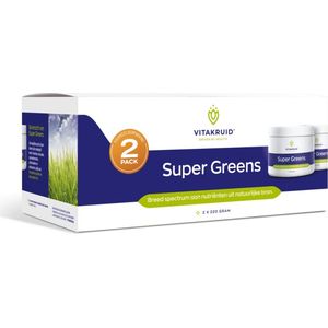 Vitakruid Super Greens 2-pack 220 gram 2 stuks