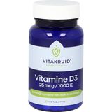 Vitakruid Vitamine D3 25mcg/1000IE 120 tabletten