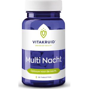 Vitakruid Multi nacht 30 tabletten