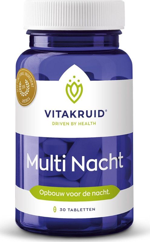 Vitakruid Multi nacht 30 tabletten