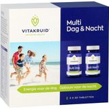 Vitakruid Multi Dag & Nacht Regulier 2 x 30 tabletten 60 tabletten