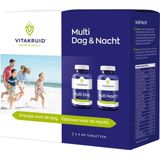 Vitakruid Multi Dag & Nacht Regulier 2 x 30 tabletten 60 tabletten
