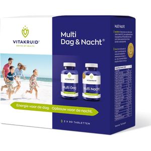 Vitakruid Multi dag & nacht 2 x 90 tabletten 180 tabletten