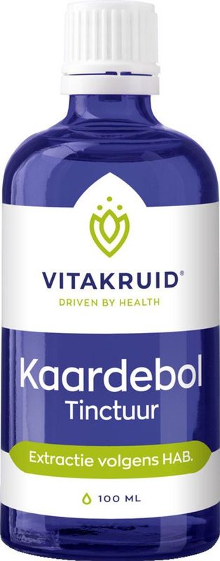 Vitakruid - Kaardebol Tinctuur - 100 ml - BIO Kwaliteit