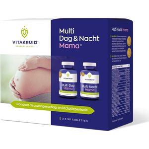 VitaKruid Multi Dag & Nacht Mama 180 tabletten