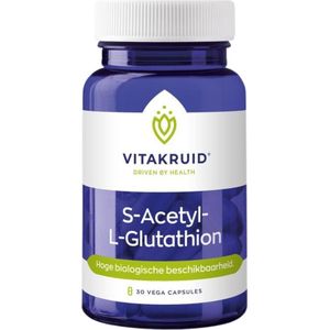 Vitakruid S-acetyl-l-glutathion 30 vegetarische capsules