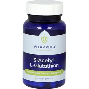 Vitakruid S-acetyl-l-glutathion 30 vegetarische capsules