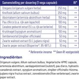 Vitakruid PARA-DTX 60 Vegetarische capsules