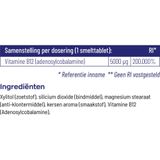 Vitakruid B12 adenosylcobalamine 5000 mcg 60 smelttabletten