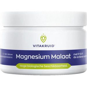 Vitakruid Magnesium Malaat met P-5-P 120 gram