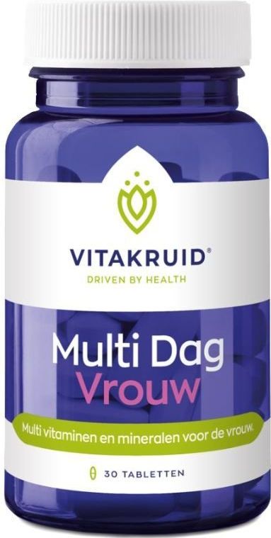 Vitakruid Multi Dag Vrouw 30 tabletten