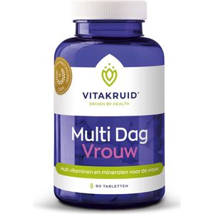 Vitakruid Multi dag vrouw 90 tabletten