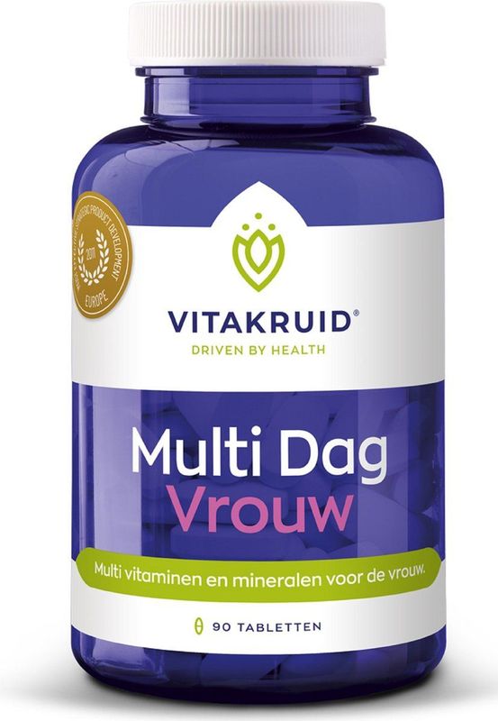 Vitakruid Multi dag vrouw 90 tabletten