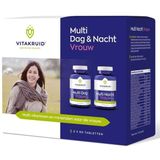 Vitakruid Multi dag & nacht vrouw 2 x 90 tabletten 180 tabletten