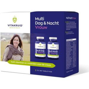 Vitakruid Multi dag & nacht vrouw 2 x 90 tabletten 180 tabletten