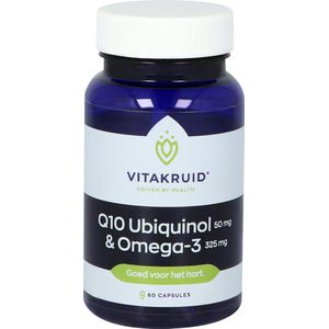 Vitakruid Q10 ubiquinol 50 mg & omega-3 325 mg 60 capsules