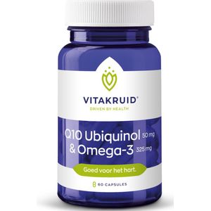 Vitakruid Q10 ubiquinol 50 mg & omega-3 325 mg 60 capsules