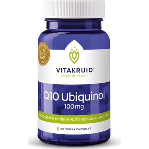 Vitakruid Q10 Ubiquinol 100 mg 60 Vegetarische capsules