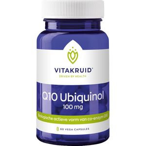 Vitakruid Q10 Ubiquinol 100 mg 60 Vegetarische capsules