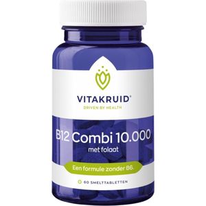 Vitakruid B12 Combi 10.000 met folaat  60 Smelttabletten