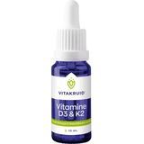 Vitakruid Vitamine D3 & K2 Druppels 10ml