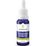 VitaKruid Vitamine D3 & K2 10 ml