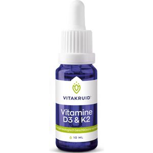 Vitakruid Vitamine D3 & K2 Druppels 10ml