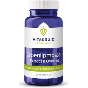 Vitakruid Groenlipmossel extract & Ovomet 90 Vegetarische capsules